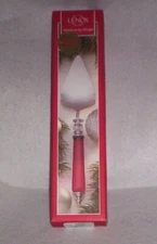 Lenox Holiday Jewel Cake Server NIB
