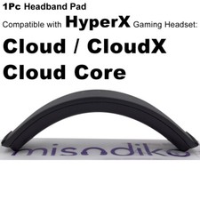 Replacement Headband Pad For HyperX Cloud, CloudX, Headphone Gaming Headset