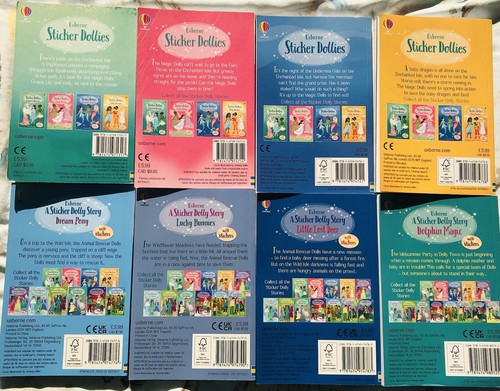 8 x Sticker Dolly Stories- Series 1 and 3. Children’s Chapter Books. Preowned. - Picture 2 of 5