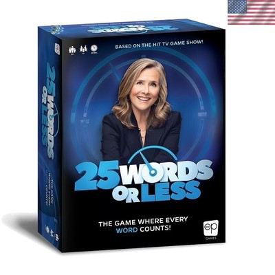 Challenge Your Team with 25 Words or Less - Fast-Paced Game of Wits and Words