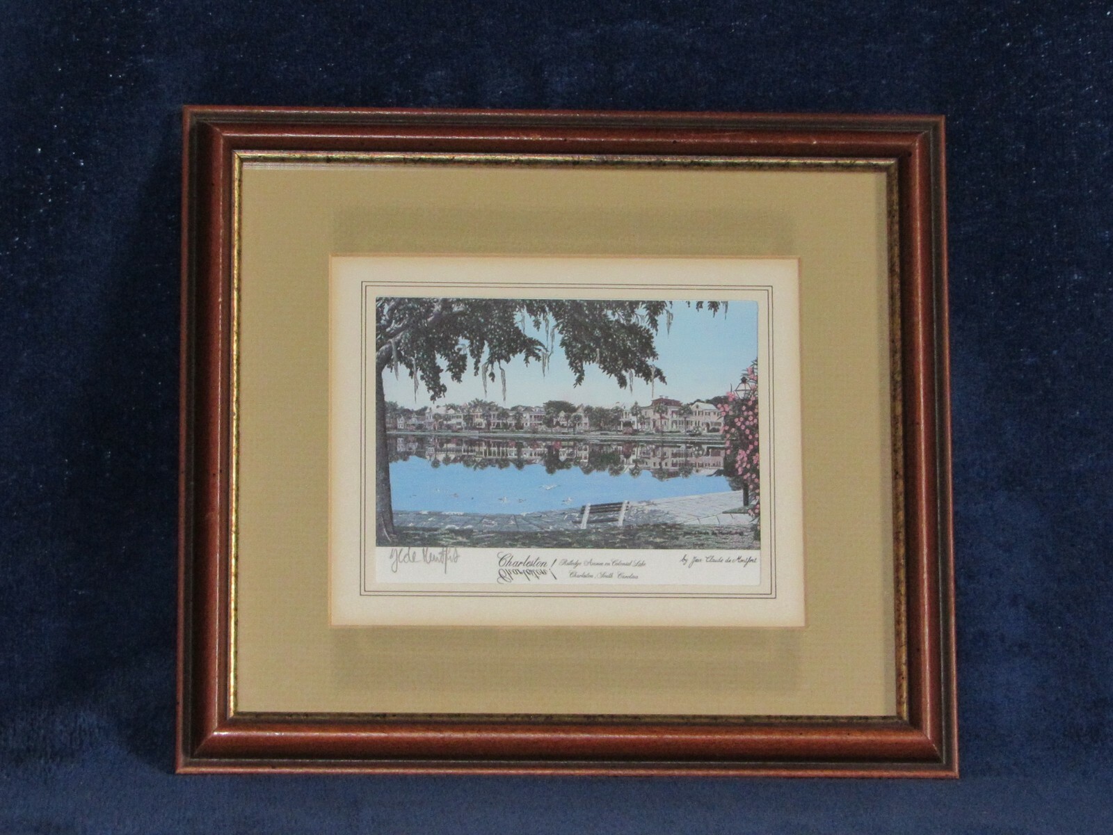 Jean Claude de Montfort Framed Print Charleston, SC Rutledge Ave