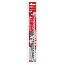 Milwaukee 48-00-5232 Sawzall Carbide Pruning Recip Blade, Clean Wood, 3TPI x 9"