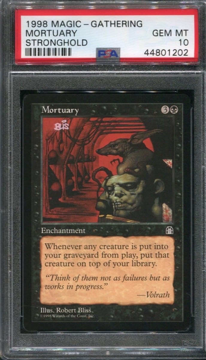 Mortuary Stronghold Gem Mint MTG PSA 10 BGS Magic the gathering | eBay