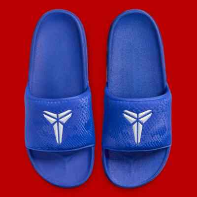 Nike Kobe Offcourt Slides LA Dodgers Blue Mens Size 12 In Hand | eBay