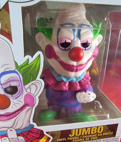 Jumbo from killer klowns funko # 931 (nib)With Pop Protector - Picture 3 of 7