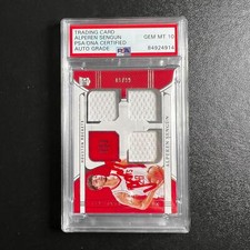 2021-22 Panini National Treasures #RTM-ASP Alperen Sengun Auto 10  PSA Slabbed R