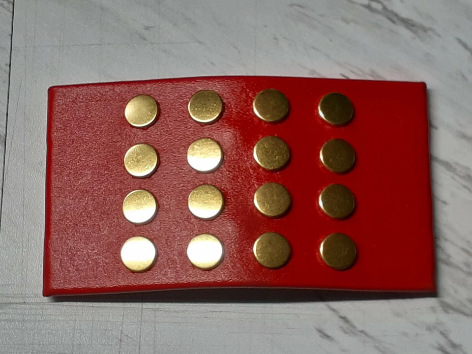 * Cinturón Mono ESTILO ELVIS (ROJO Y NEGRO) Diamond Tour {NUEVO 2 piezas. DISEÑO} * Foto 3 de 3