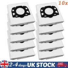 10x Vacuum Bags for Karcher WD4 WD5 WD6 P Premium MV4 MV5 MV6 P KFI 487 WD5.300M