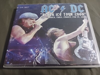 ミュージシャン 00's AC/DC BLACK ICE TOUR 08/09 AC/DC: VINTAGE “BLACK ICE” WORLD TOUR T-SHIRT (2008-09