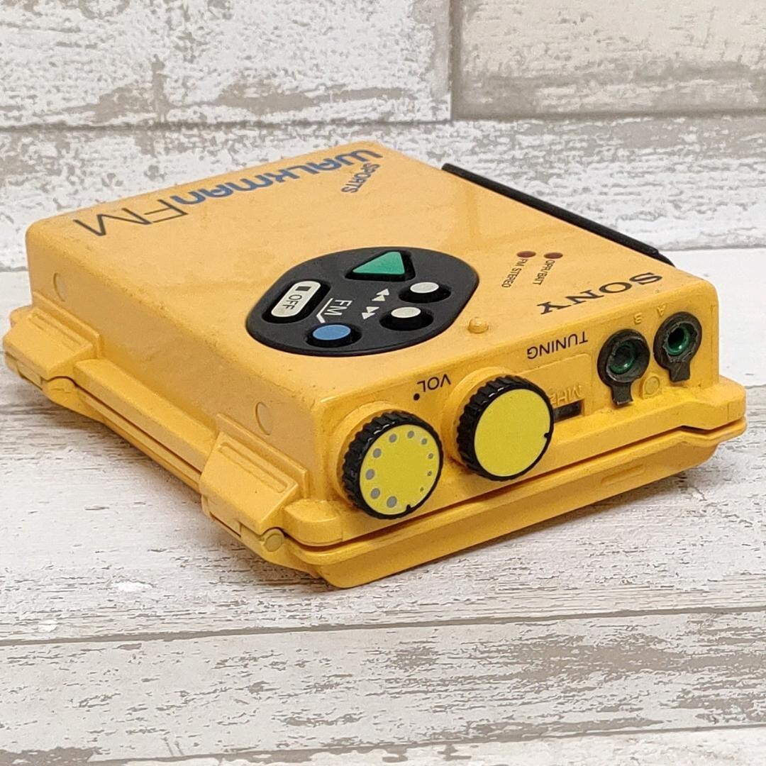 しん　SONY SPORTS WALKMAN WM-F5 イエロー Sony WM-F5 ▷ Walkman.land