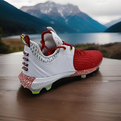 NEW RARE Under Armour Harper 5 Elite Low ST Baseball Red 