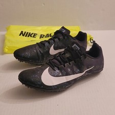Nike Track And Field Shoes Mens 13 Black Rival Sprint Multi Event Spikes 907564