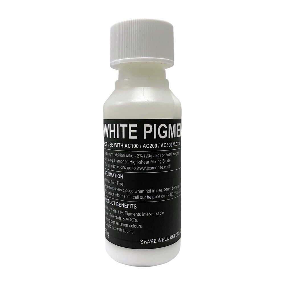 Jesmonite AC100 AC200 AC300 White Pigment - 50g