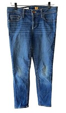 Pilcro and the Letterpress Size 29 Blue Mid Rise Stretch Skinny Jeans