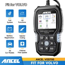 Ancel Vod700 Full System Obd2 Scanner Abs Oil Etc Epb Tpms Reset Fit For Volvo