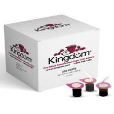 Kingdom Pre-Filled Communion Cups 250 Box Juice Wafer Disposable Church Set