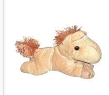 Unipak Horse Pony Plush Stuffed Animal Toy Brown Tan Laying Down 8 2016
