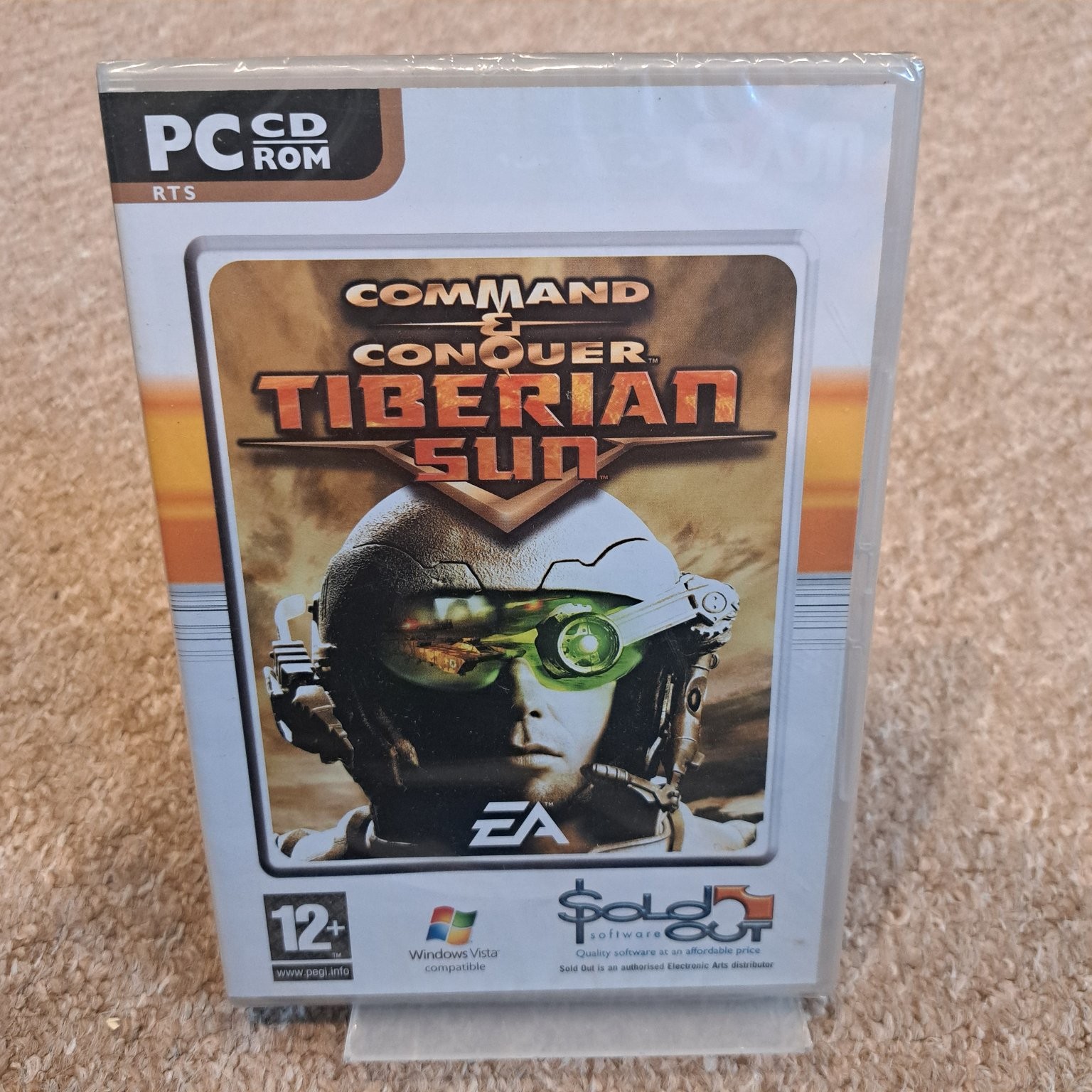 Command & Conquer Tiberian Sun PC CD ROM Video Game RTS Classic NEW SEALED