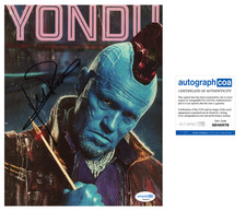 MICHAEL ROOKER SIGNED GUARDIANS OF THE GALAXY 8X10 PHOTO ACOA  COA