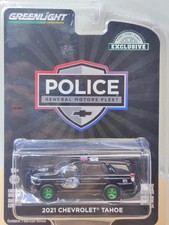 Green Light 1:64 2021 Chevrolet Tahoe Police Pursuit Vehicle (PPV) Universal 