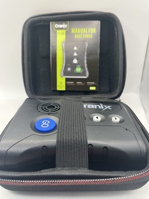 Cranix Shot Timer 0.01s Precision, Black Belt Attachment w/ Carrying Case