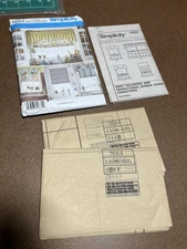 Simplicity 1684 Sewing Pattern Uncut Curtain Pattern 