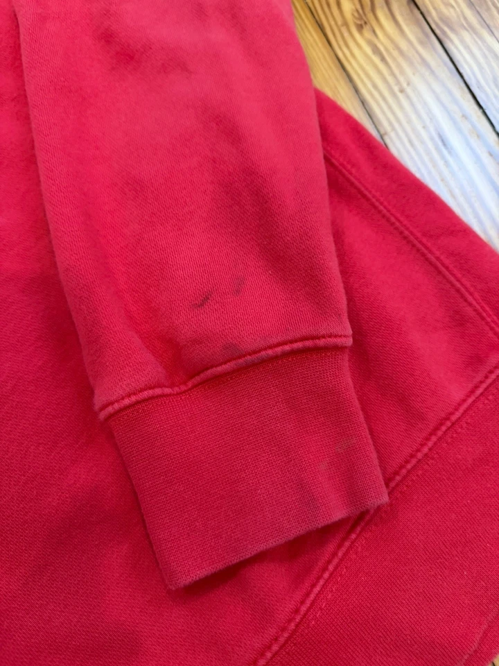 Conjunto de sudadera y joggers Nike Sportswear Club polar rojo talla mediana Foto 4 de 4