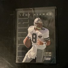 SkyBox - Troy Aikman #HF8 Dallas Cowboys Hall of Fame NFL Football Card
