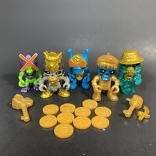 Treasure X Figure Lot 5 Figures - Dino Gold, Alien Dissection Mixed Lot