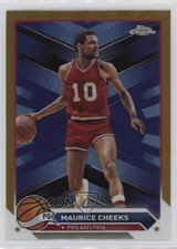 2023-24 Topps Chrome Gold Refractor /50 Maurice Cheeks #34 HOF 5b1