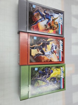 GI Joe O-Ring 2 PkStorm Shadow Vs. Snake Eyes/Duke v Cobra Com/Cob Officer/Troop