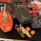 Hasbro GI 80s Lot Of 8 2 Figures Boat Tank Vhechile GIJOE Vintage See Pics Good