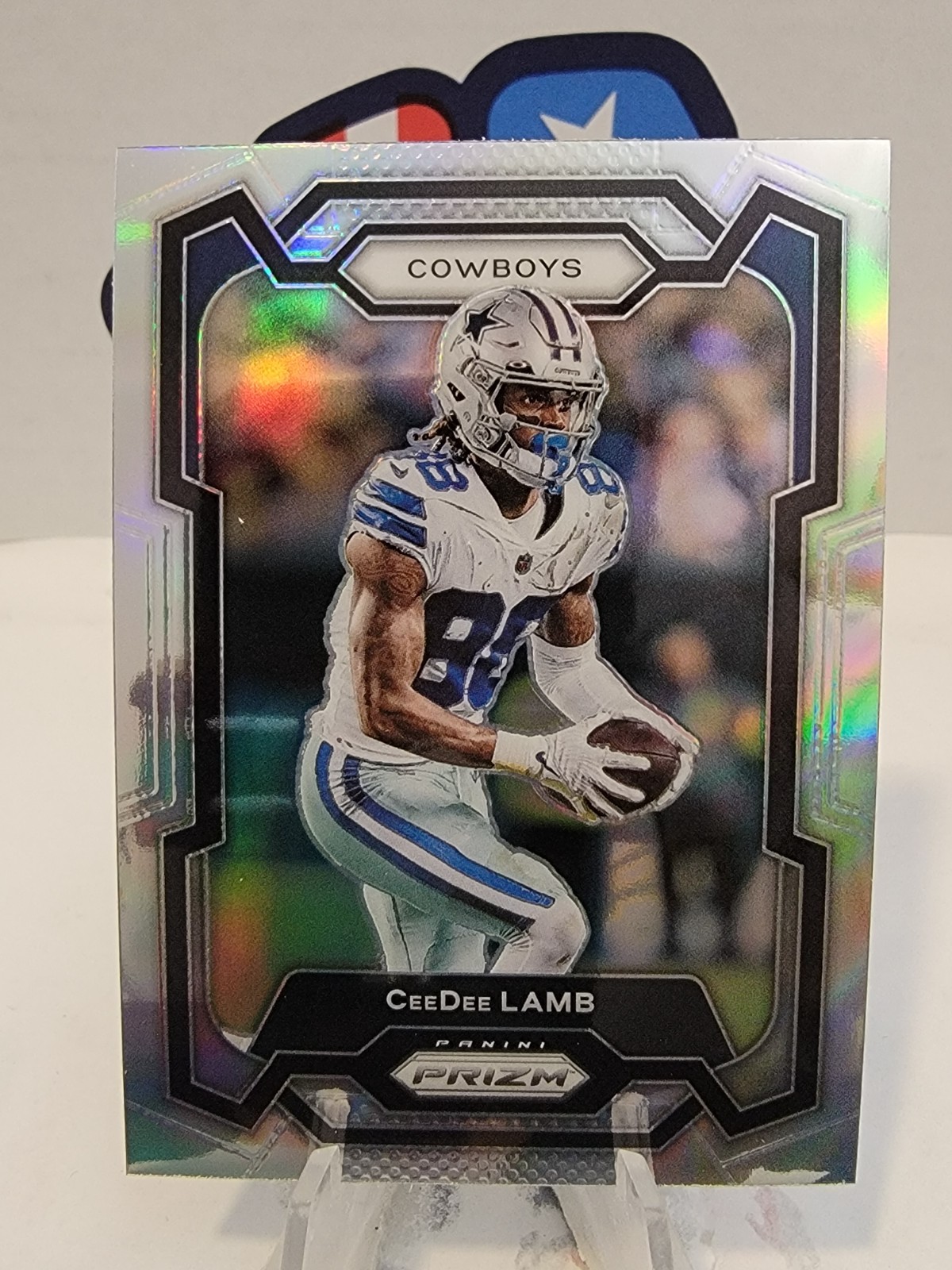 2023 Panini NFL Prizm - CeeDee Lamb #72 Silver Prizm Cowboys