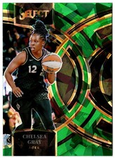 2024 Panini WNBA Select Premier Green Ice Prizm CHELSEA GRAY #138 Las Vegas Aces