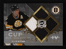 2007 Upper Deck The Cup Foundations Jerseys 8/10 Adam Oates #CF-AO Auto HOF 0c3
