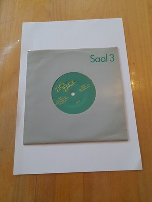 SAAL 3 - Die U-Bahn rollt / Ich mach mir keine Sorgen mehr 7'' Zickzack ZZ 37 TOP