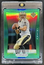 2012 Panini Prizm Drew Brees Prizm Green #118 Saints