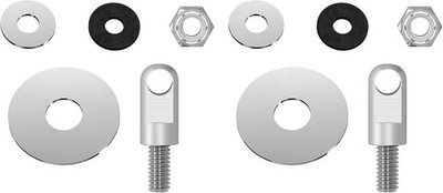 Aolamegs Ammo Box Can Lock Hardware 2 Count Steel Color Locking Kit 