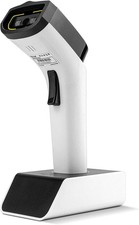 NETUM DS5000 Wireless Bluetooth 1D Barcode Scanner CCD w/ Stand