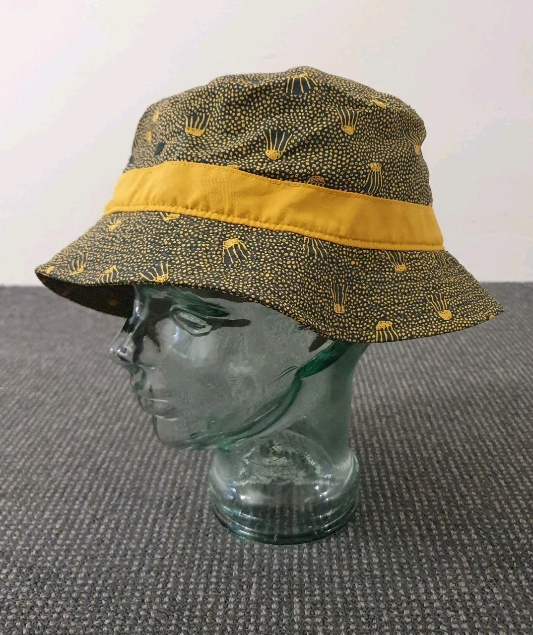 🔶️VINTAGE BEACH SUN SURF HIKE PATAGONIA JELLYFISH BUCKET HAT RARE RETRO