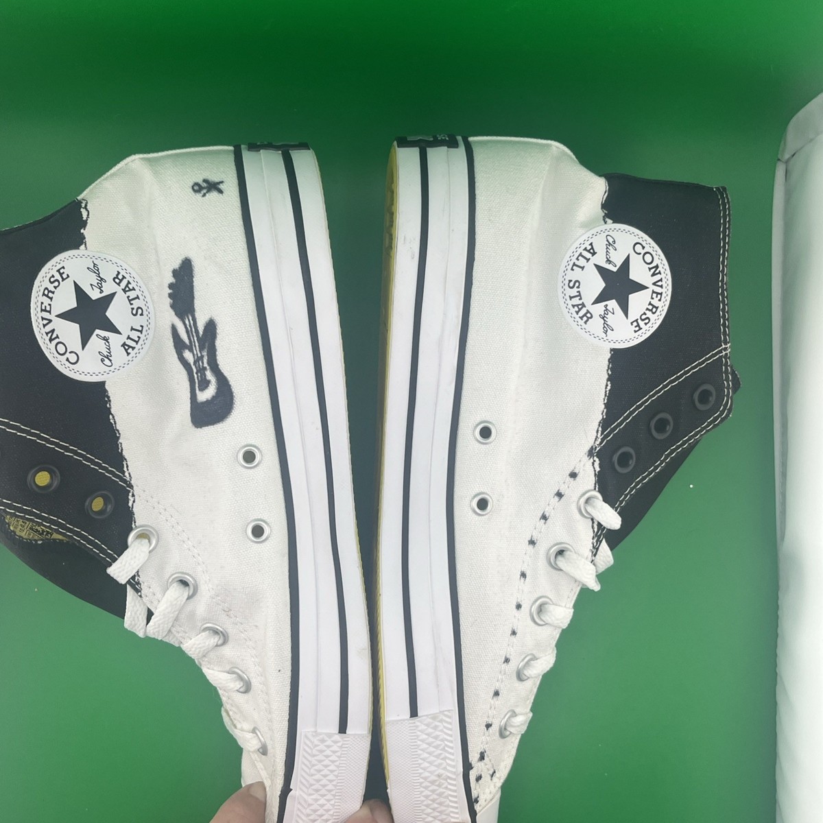 Converse Chuck Taylor High Top Nirvana Daniel Johnston Men\'s 10.5 165726C Kurt Cobain Chucks online kaufen | eBay.de main image 3