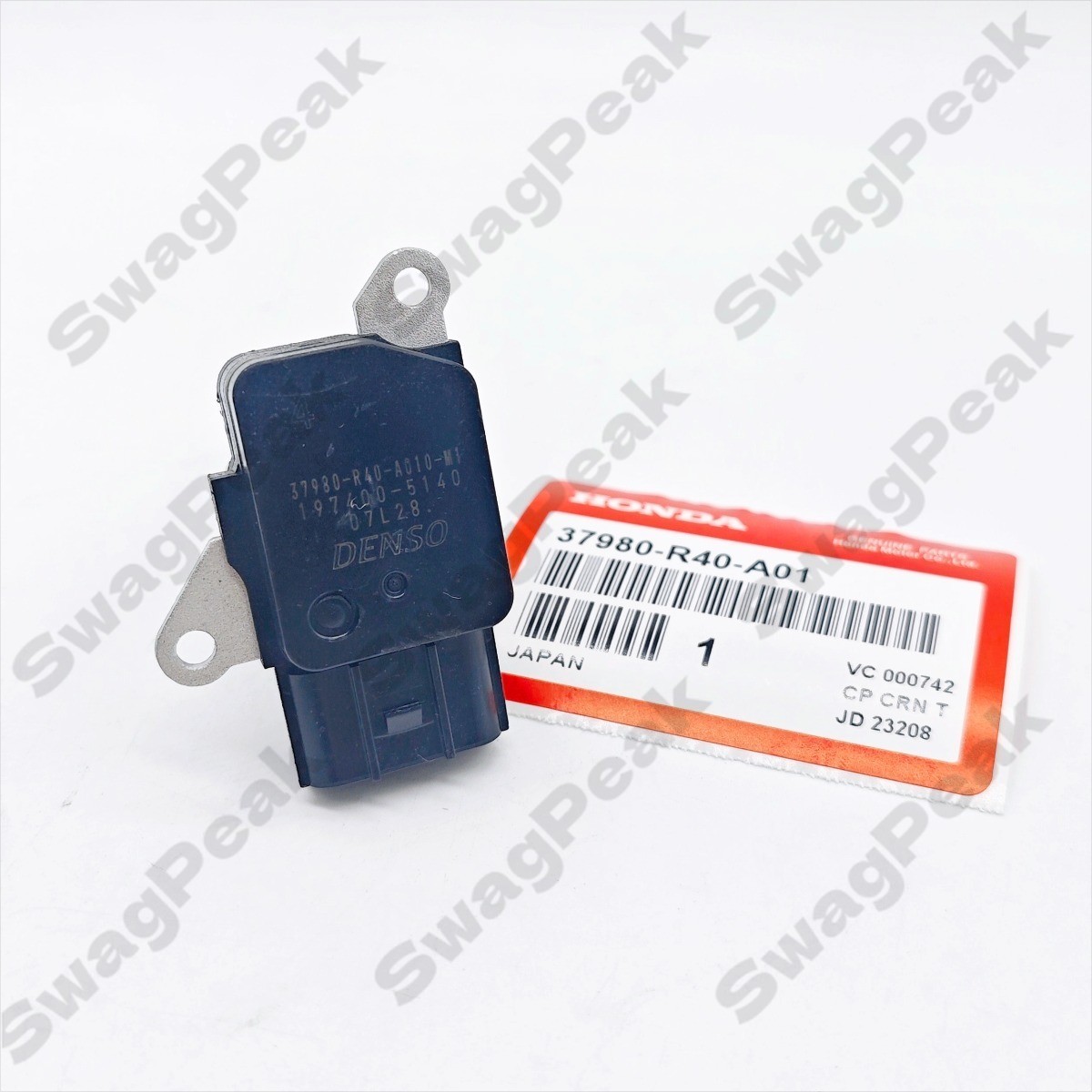 OEM Denso MAF Mass Air Flow Sensor 37980-R40-A01 For Honda Accord CR-V Acura ILX