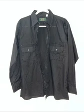 scandia woods mens button shirt Size Medium 