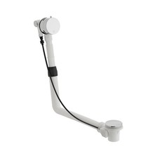 Vado Push Type Bath Filler Waste & Overflow Clic-Clac Chrome WG-81389-C/P