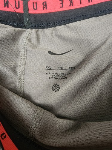 NEW Nike Challenger 5" Standard Fit Lined Mens Running Shorts Gray XXL - Picture 8 of 8