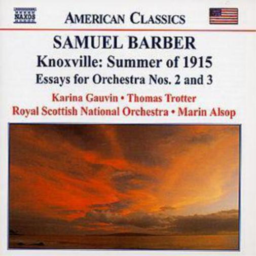 Samuel Barber Knoxville: Summer of 1915 (Alsop, Rsno) (CD) Album