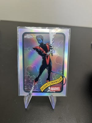 2025 Topps Chrome Marvel - Nightcrawler Silver Refractor #178