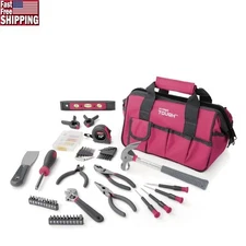 89 Piece Household Tool Set Zip Up Bag Magnetic Bit Driver Durable Tools New