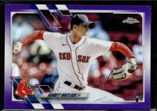 2021 Topps Chrome Update #USC5 Garrett Whitlock Purple Refractor