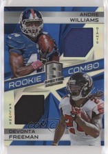 2014 Panini Spectra Blue Prizm 38/49 Andre Williams Devonta Freeman #CR-AD 1u6